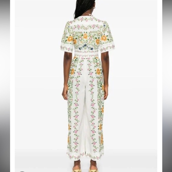 Farm Rio Floral Jumpsuit - Picture 2 of 2